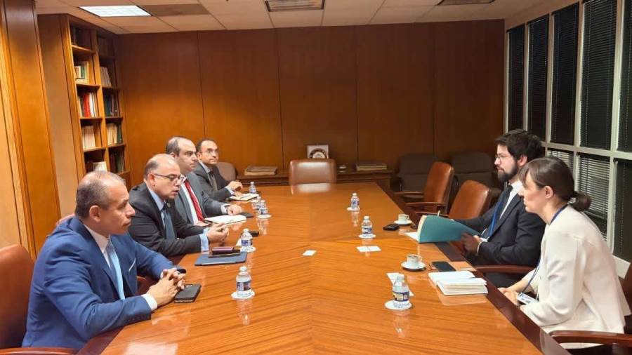 وزير الاستثمار يلتقي قيادات مؤسسة "موديز" في واشنطن لاستعراض مستجدات الإصلاح الاقتصادي وخطط جذب الاستثمارات