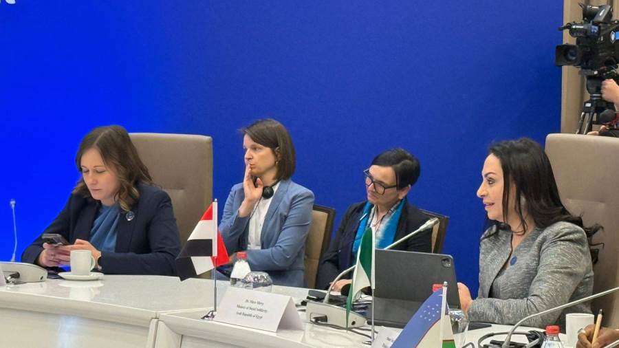 وزيرة التضامن تشارك في افتتاح فعاليات اجتماع "تبادل السياسات والممارسات الدولية بشأن حماية الطفل في البيئة الرقمية"