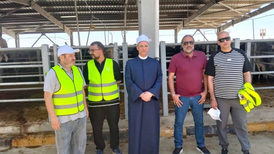 «بيت الزكاة والصدقات» يبدأ ذبح الأضاحي وتوزيع لحوم الصكوك