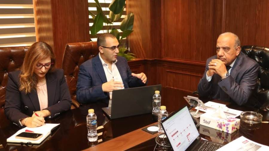 وزير الكهرباء يبحث مع شركة نكسوس أنالاتيكا “Nexus Analytica“ العمل المشترك والتعاون
