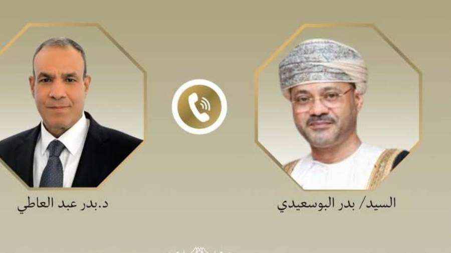 وزير الخارجية ونظيره العماني يبحثان التطورات الإقليمية