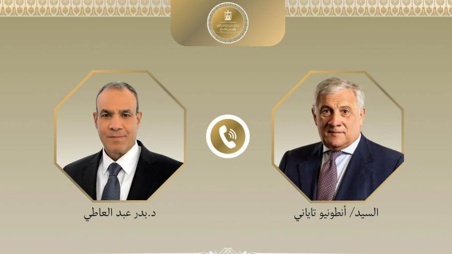 وزير الخارجية يبحث مع نظيره الإيطالي تعزيز العلاقات الثنائية ومستجدات الأوضاع الإقليمية