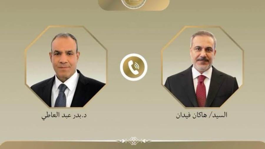 وزير الخارجية يبحث مع نظيره التركي العلاقات الثنائية والتطورات الإقليمية