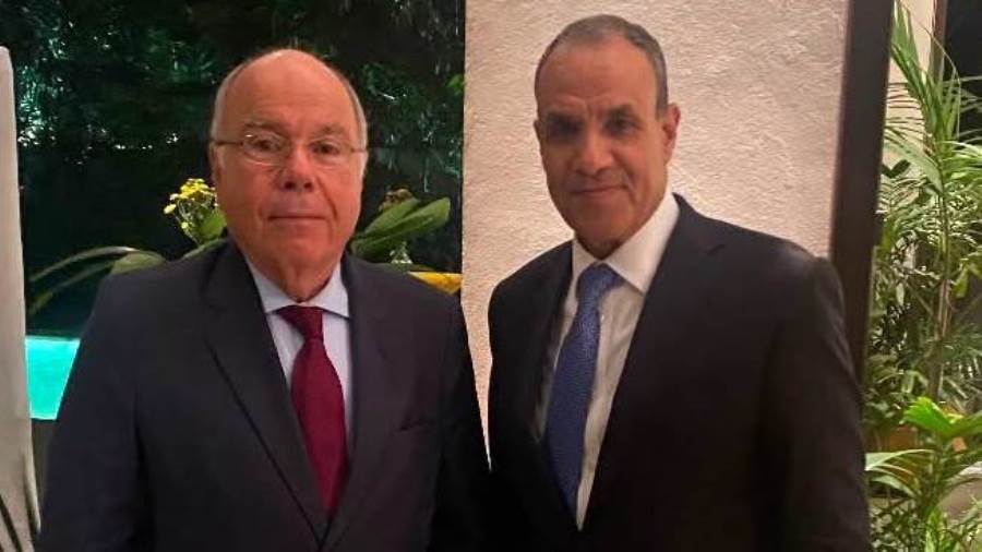 وزير الخارجية يلتقي نظيره البرازيلي ويبحثان سبل التعاون والشراكة بين مصر ودول أمريكا اللاتينية