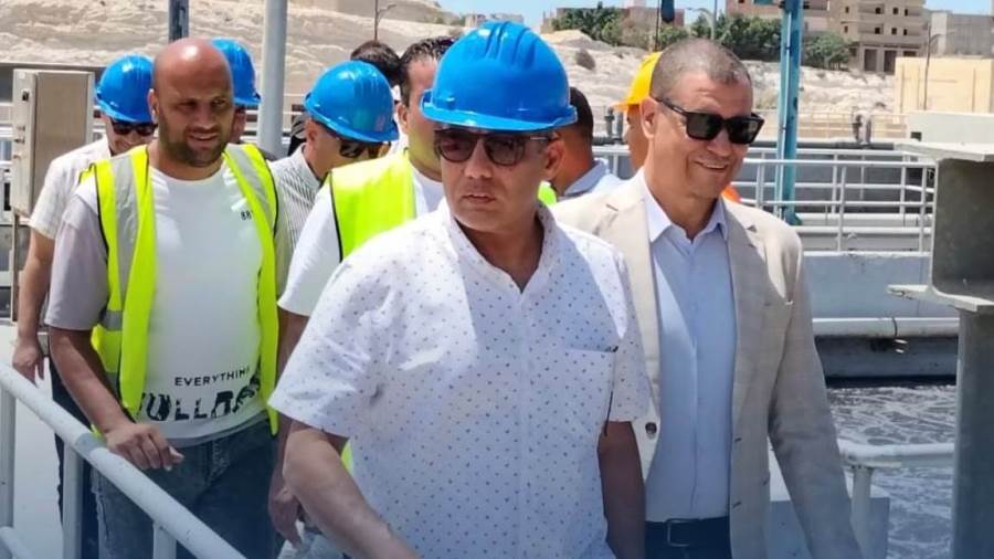 وزيرة الإسكان تتابع الموقف التنفيذي لمشروع الصرف الصحي لمنطقة أبو تلات بالإسكندرية