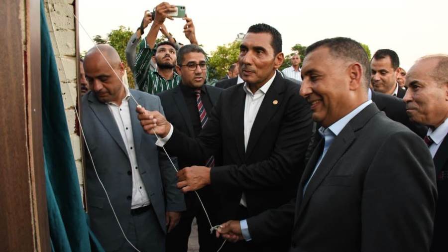 وزير الرياضة ومحافظ القليوبية يفتتحان عددًا من المنشآت الرياضية بنادي العبور الرياضي