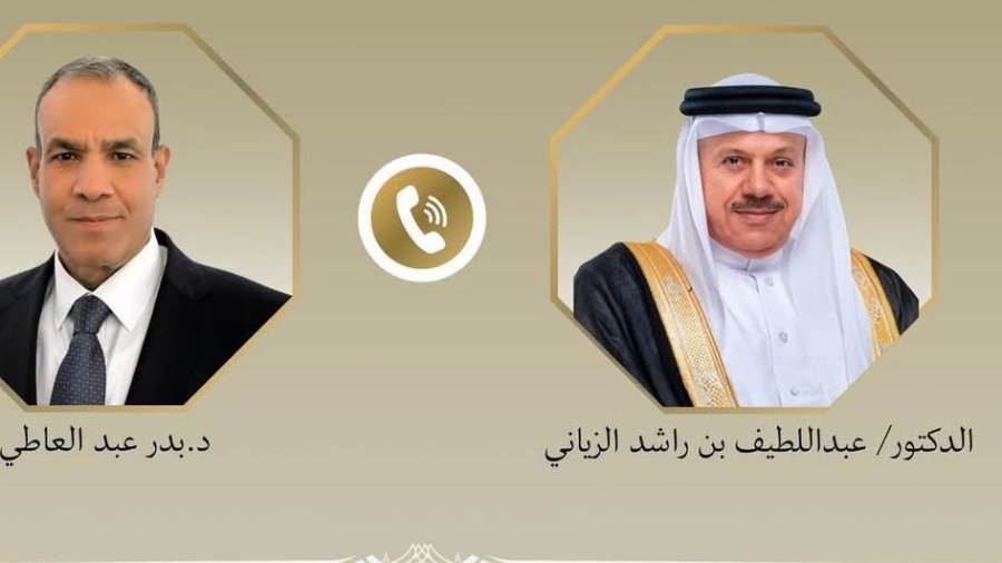 وزير الخارجية يبحث هاتفياً مع نظيره البحريني العلاقات الثنائية وتطورات الأوضاع الإقليمية