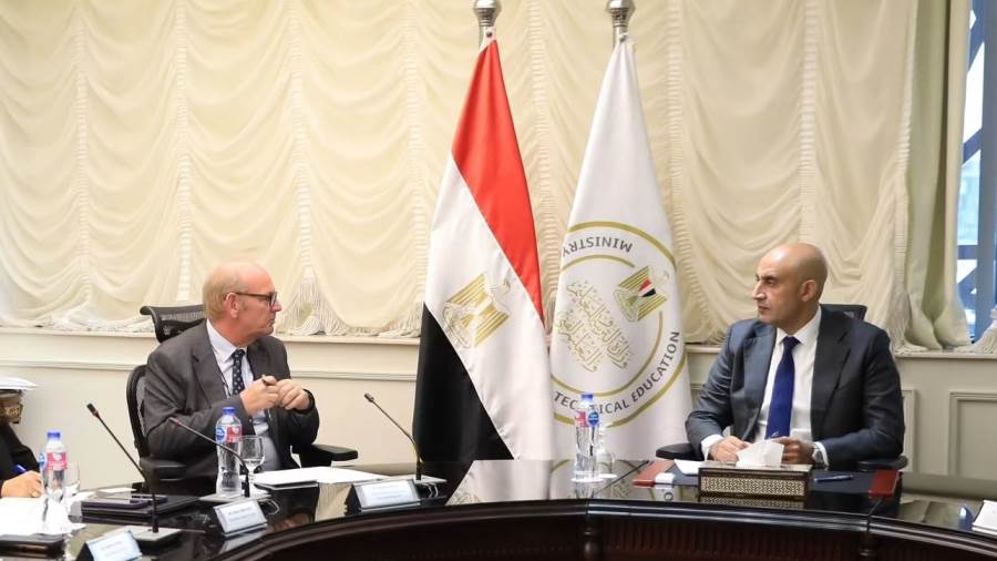 وزير التربية والتعليم يبحث مع وفد الوكالة الألمانية للتعاون الدولي «GIZ» سبل مواصلة تعزيز التعاون في تطوير منظومة التعليم الفني