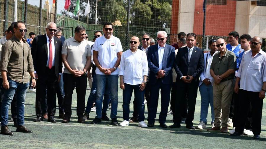 وزير الشباب والرياضة ومحافظ الغربية يتفقدان الأنشطة والمنشآت الرياضية بمركز شباب نهطاي بزفتى ضمن ثمار المبادرة الرئاسية «حياة كريمة»