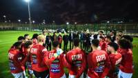 "أبو ريدة" يحضر مران منتخب مصر الثاني قبل السفر إلى قطر للمشاركة في كأس العرب