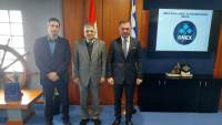 أسامة ربيع يبحث التعاون مع ترسانة ONEX اليونانية في مجالات التصنيع المشترك والتدريب وتحويل السفن للعمل بالوقود النظيف