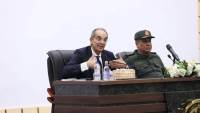  وزير الاتصالات وتكنولوجيا المعلومات ومدير الأكاديمية العسكرية المصرية يلتقيان بطلبة المبادرة الرئاسية الرواد الرقميون 