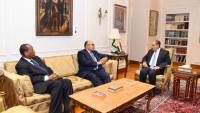 وزير الخارجية يبحث مع نظيره التنزاني تعزيز التعاون بين البلدين 