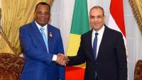  وزير الخارجية يلتقي وزير خارجية جمهورية الكونجو لبحث تعزيز التعاون الثنائي