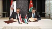 مصر والأردن يوقعان محضرا مشتركا لتسهيل حركة الشاحنات ودعم التجارة
