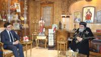 البابا تواضروس الثاني يستقبل وزير الثقافة بالكاتدرائية المرقسية لتهنئته بعيد الميلاد المجيد وبحث آفاق التعاون المشترك