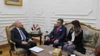 محافظ القاهرة يبحث مع سفير البوسنة والهرسك تعزيز التعاون