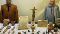 الداخلية تضبط شخصين بحوزتهما 53 قطعة أثرية تعود لعصر الدولة المصرية القديمة