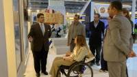 رواج ملحوظ بجناح القومي للأشخاص ذوي الإعاقة بين رواد معرض الكتاب