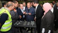 وزير الصناعة يتفقد 3 مصانع متخصصة في الصناعات الهندسية بمدينة العاشر من رمضان
