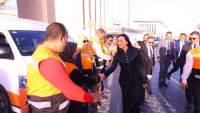 وزيرة التضامن تشهد اصطفاف فرق التدخل السريع والهلال الأحمر لتعزيز سرعة الاستجابة لحالات الأطفال والكبار بلا مأوى