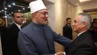 وزير العدل يستقبل مفتي جمهورية مصر العربية للتهنئة بتوليه مهام منصبه