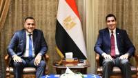 وزير الشباب والرياضة يستقبل رئيس الشركة الإفريقية لبحث التعاون المشترك