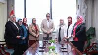 وزير الصحة يبحث مع نقيب التمريض ووفد النقابات الفرعية تطوير المنظومة