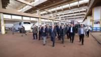  وزير النقل يتفقد المركز الفني للصيانة والإصلاح بميت حبيش بطنطا التابع للشركة القابضة للنقل البحري والبري