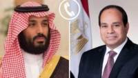 الرئيس السيسى يؤكد لولى العهد السعودى المصير المشترك الذي يجمع بين مصر ودول الخليج
