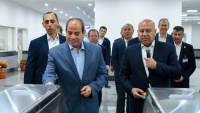 الرئيس السيسي يعرب عن شكره للقائمين على مشروع مونوريل شرق النيل