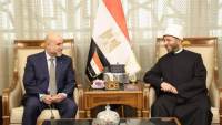 وزير الأوقاف يستقبل وفدًا فلسطينيًّا رفيع المستوى ويؤكد دعم مصر الثابت للقضية الفلسطينية