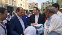 نائب وزير الصحة يتفقد المنشآت الطبية بالبحيرة ويوصي بصرف مكافآت للمتميزين