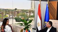 محافظ أسوان يستقبل وزيرة الثقافة لبحث تعزيز التعاون المشترك