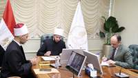 وزير الأوقاف يجتمع بمديري المديريات الحدودية عبر تقنية الاتصال المرئي لمتابعة العمل الدعوي والمجتمعي