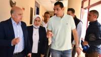 وزير الشباب والرياضة يتفقد أعمال تطوير مركز الطب الرياضي بمدينة نصر