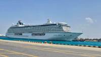 ميناء السخنة التابع لاقتصادية قناة السويس يستقبل السفينة (CRYSTAL SERENITY) بحمولة 1100 فرد
