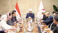 وزير الأوقاف يستقبل نائب رئيس الجامعة المصرية للثقافة الإسلامية بكازاخستان وسفير كازاخستان لدى القاهرة