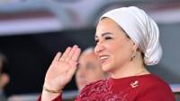 السيدة انتصار السيسي تعرب عن سعادتها بالمشاركة في فعالية "فرحة مصر"