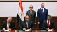 توقيع مذكرة تفاهم بين البترول وشركة إكسون موبيل العالمية وشريكتها شركة قطر للطاقة