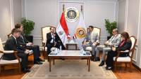 وزير الصناعة يبحث مع سفير فرنسا التعاون بين مصر وفرنسا وبناء القدرات المحلية وتوطين الصناعة ونقل التكنولوجيا