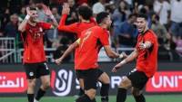 منتخب مصر يواصل تدريباته بمعسكره في الهدف استعدادا لودية روسيا