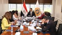 وزير الصناعة يبحث مع المدير التنفيذي لمؤسسة ساويرس للتنمية الاجتماعية سبل تعزيز التعاون بين الوزارة والمؤسسة في مجال التعليم الفني والتدريب المهني