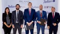 شركة التعمير والإسكان العقارية (HDP) بالشراكة مع طلوع للتطوير العقاري يوقعان شراكة استراتيجية مع مجموعة Radisson Blu لإقامة فندق خمس نجوم بمرحلة Blu Stays داخل مشروع The Island – Marina 5