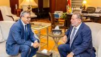 محافظ البنك المركزي المصري يبحث مع نظيره التونسي أوجه التعاون المشترك بين الجانبين