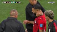 حسام حسن عن تغيير محمد صلاح: هو اللي طلب الخروج وننتظر تشخيص إصابته
