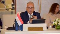 وزير الموارد المائية يشارك في الجلسة الوزارية حول الحلول العربية المبتكرة والتمويل والحوكمة الشاملة