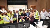 منى رزق ووفد الوكالة الفرنسية للتنمية يتفقدان مركز التحكم الإقليمي الجديد بالدلتا