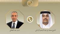 وزير الخارجية يبحث مع نظيره القطري العلاقات الثنائية والتطورات الإقليمية