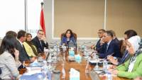 وزيرة الإسكان تلتقي مسئولي شركة مصر إيطاليا للتطوير العقاري لبحث التعاون بشأن عدد من الفرص الاستثمارية بالمدن الجديدة
